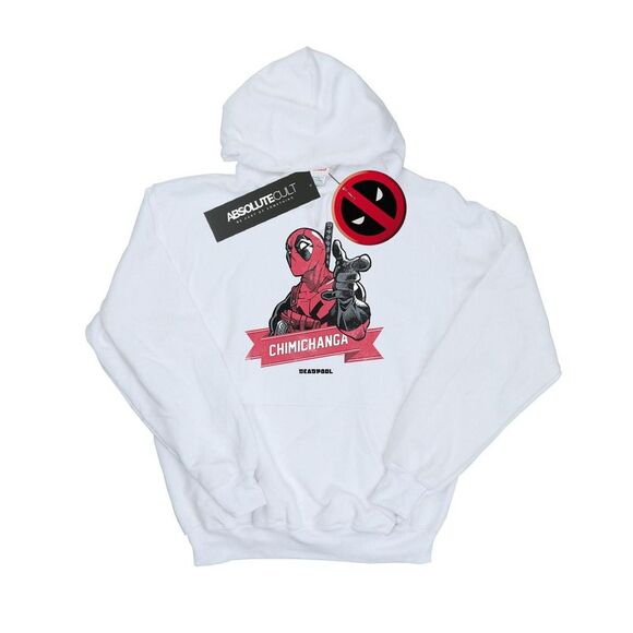 Marvel Mens Deadpool volledig gevoerd luxe fleece hoodie